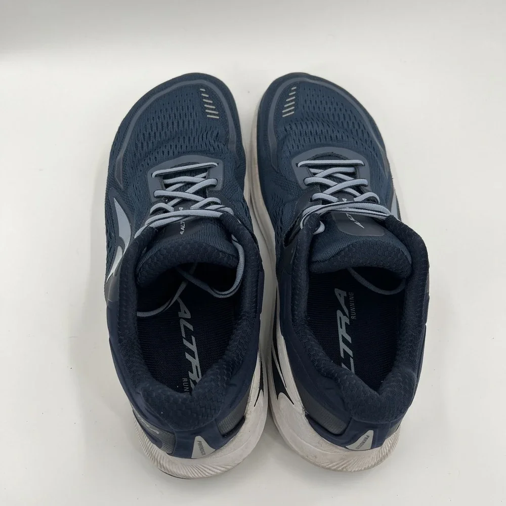Altra Men's Navy Blue Athletic Running Shoes with Light Gray Accents